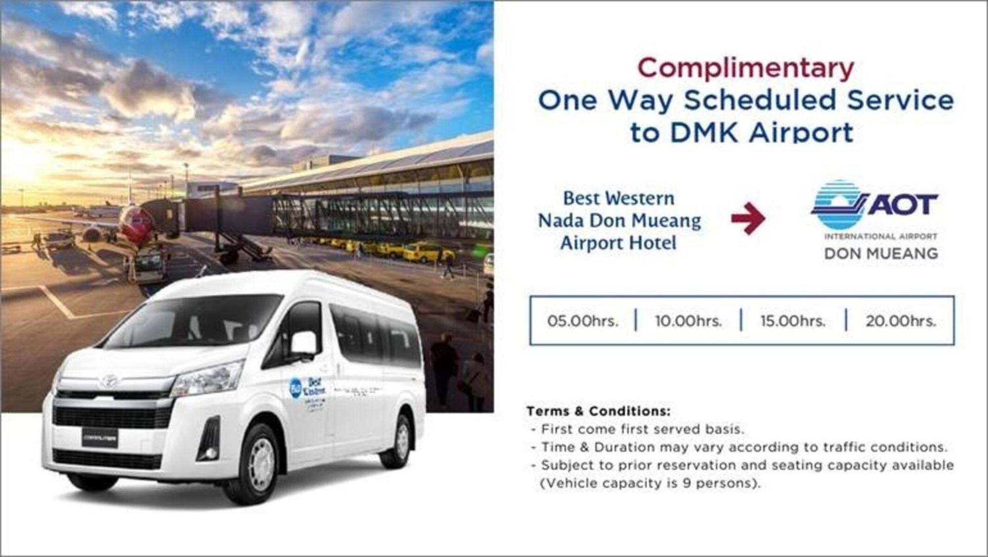 בנגקוק Best Western Nada Don Mueang Airport Hotel מראה חיצוני תמונה